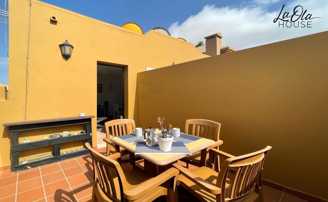 La Ola House Precioso Apartamento Con Piscina Corralejo Exterior foto